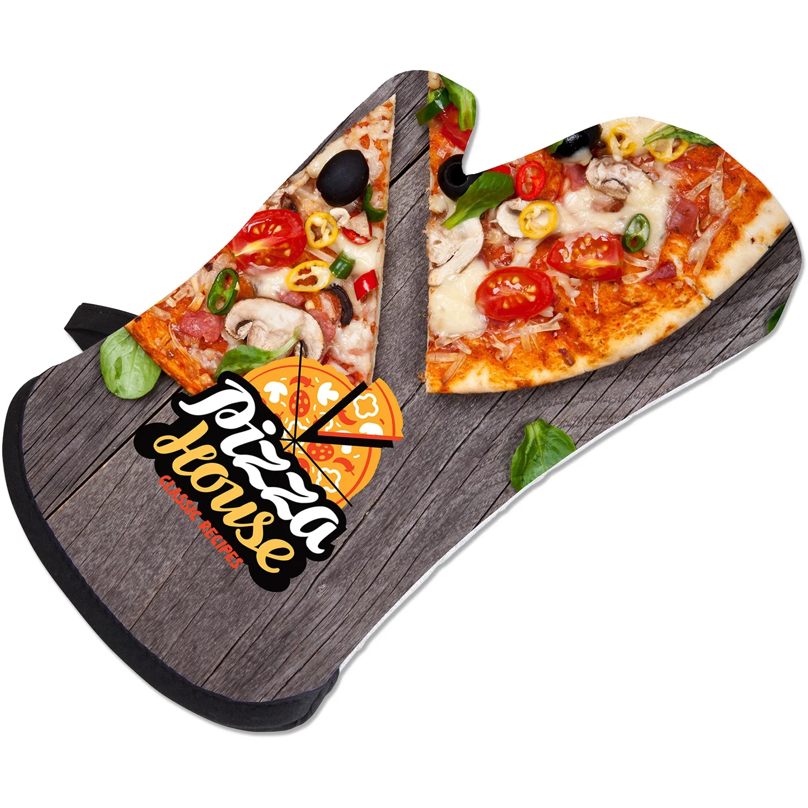 Full Color Neoprene Oven Mitt — view 3
