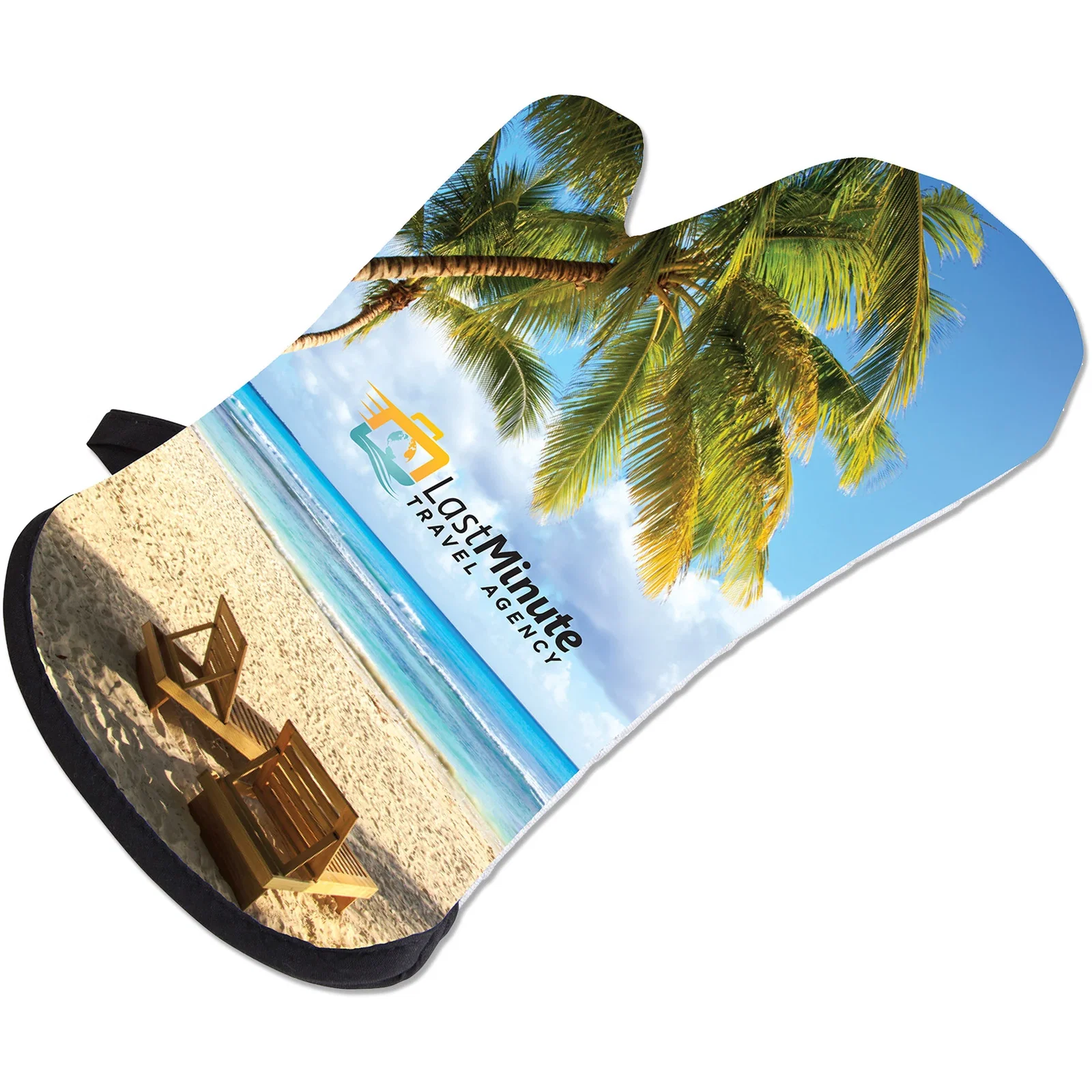 Full Color Neoprene Oven Mitt — view 6