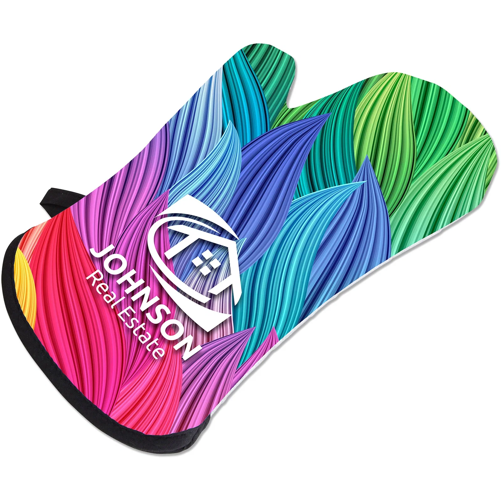 Full Color Neoprene Oven Mitt — view 7