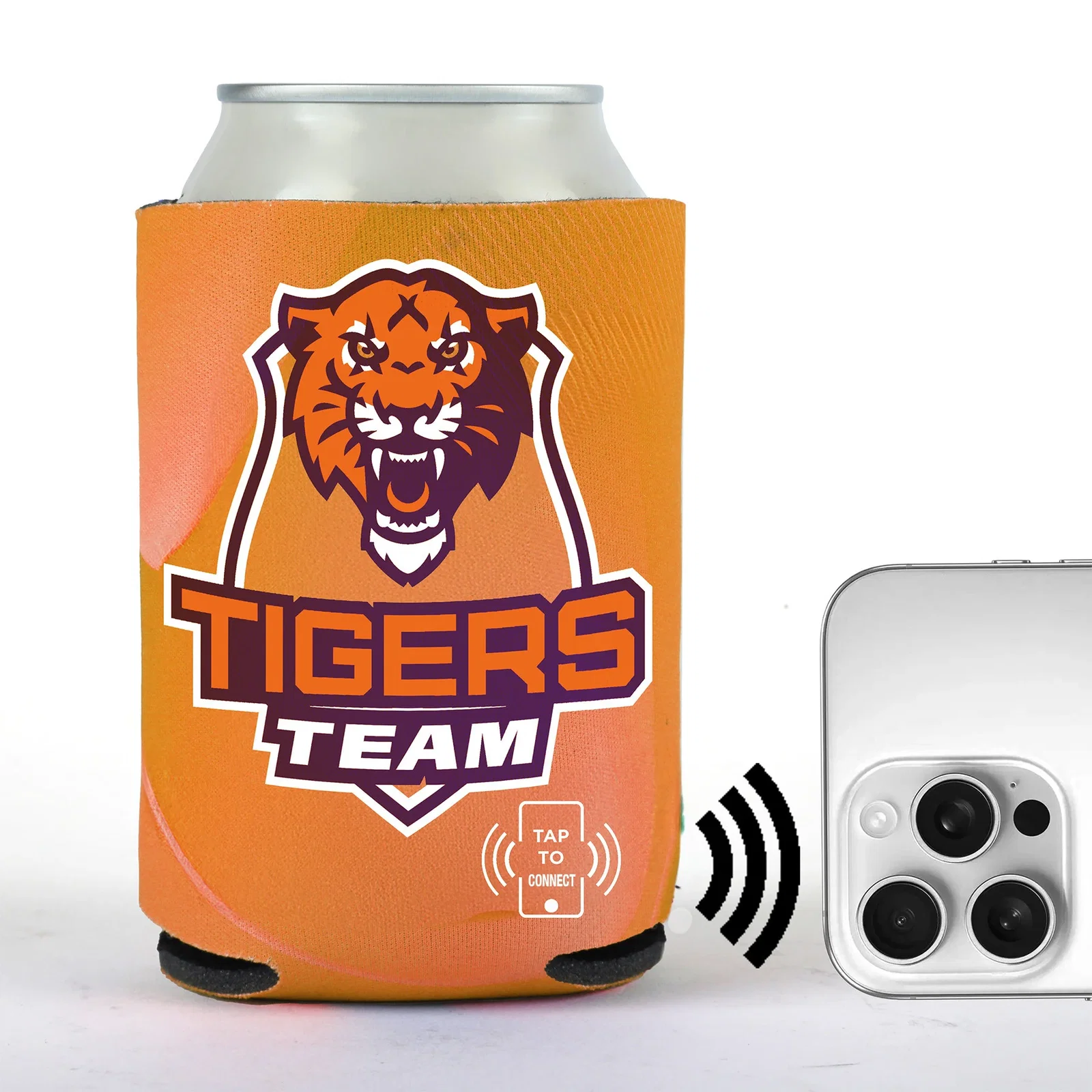 Full Color NFC Connect Can Cooler — view 2