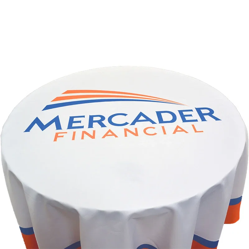Full Color Round Table Covers for 3' Diameter Tables — view 2