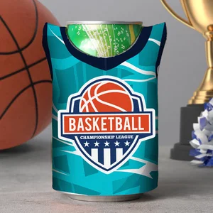 Full Color Sleeveless Jersey Can Cooler