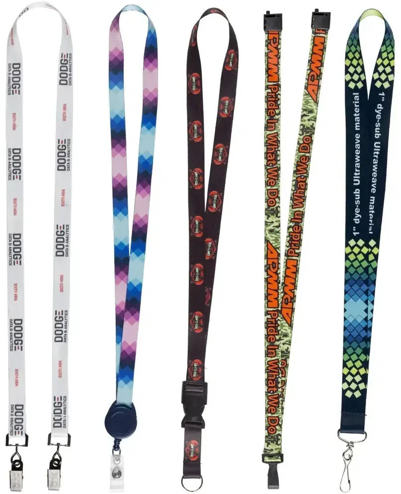 Full color Two Sides Dye-Sublimated Lanyard 3/8″
