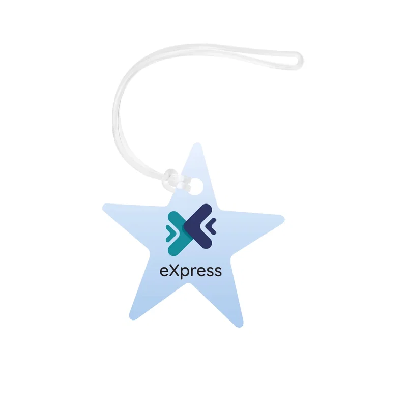 Full Color Wood Luggage Tag - 5" — view 3