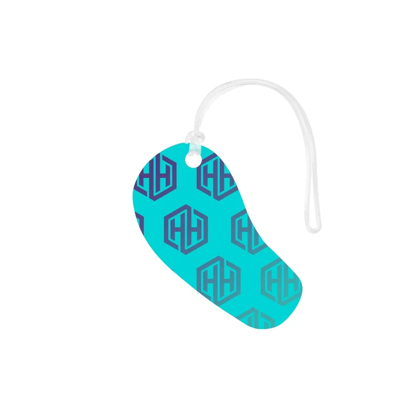 Full Color Wood Luggage Tag - 6" — view 3