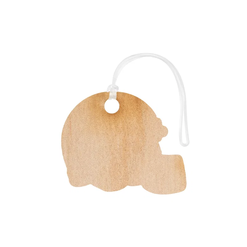 Full Color Wood Luggage Tag - 9" — view 3