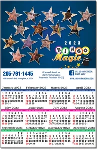 Full Color Economy Year View Calendar