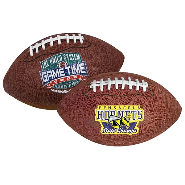 Full Size Synthetic Leather Football (14") — view 1