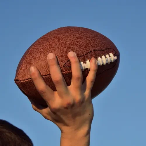 Full Size Synthetic Leather Football (14") — view 2