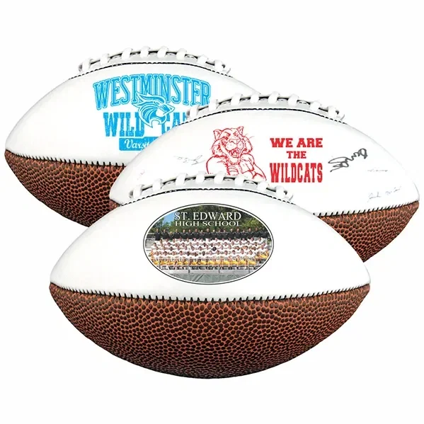Full Size Synthetic Leather Signature Football (14") — view 1