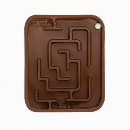 Fully Customizable Box With Milk Chocolate Molded Maze — view 2