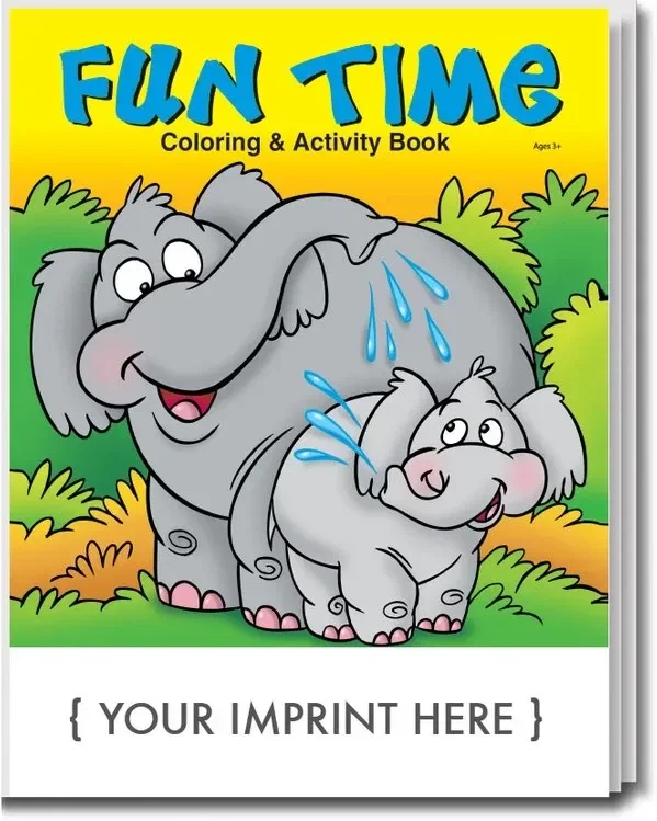 Fun Time Coloring & Activity Book