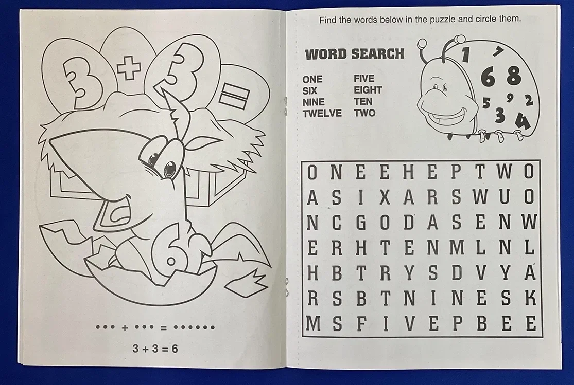 Fun With Addition Coloring & Activity Book — view 2