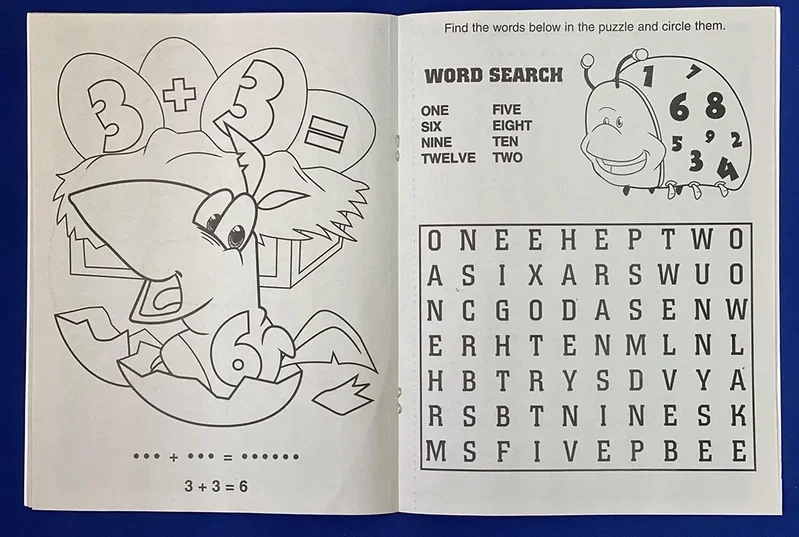Fun With Addition Coloring & Activity Book — view 2