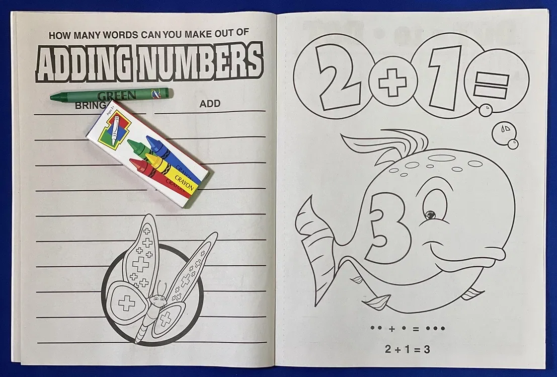 Fun With Addition Coloring & Activity Book — view 3