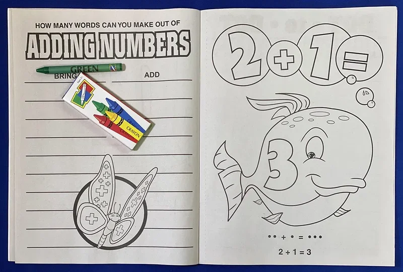 Fun With Addition Coloring & Activity Book — view 3