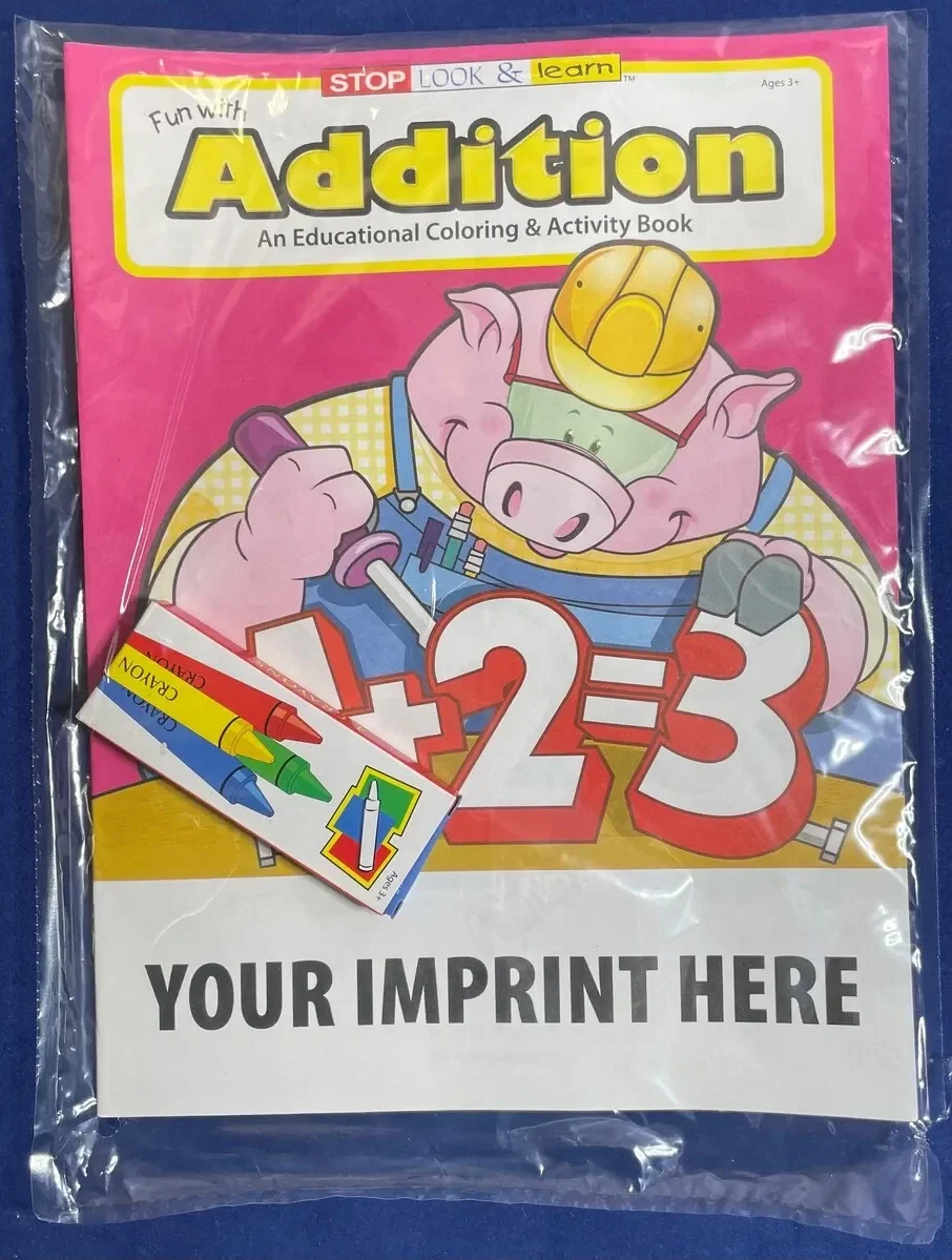 Fun With Addition Coloring & Activity Book — view 4