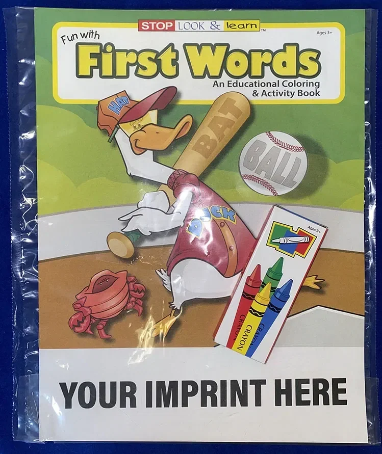 Fun with First Words Coloring & Activity Book — view 3
