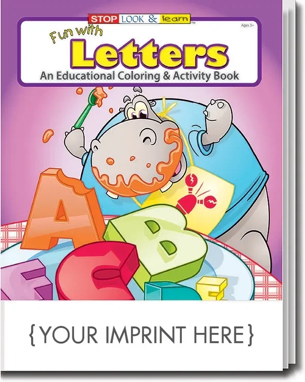 Fun with Letters Coloring & Activity Book