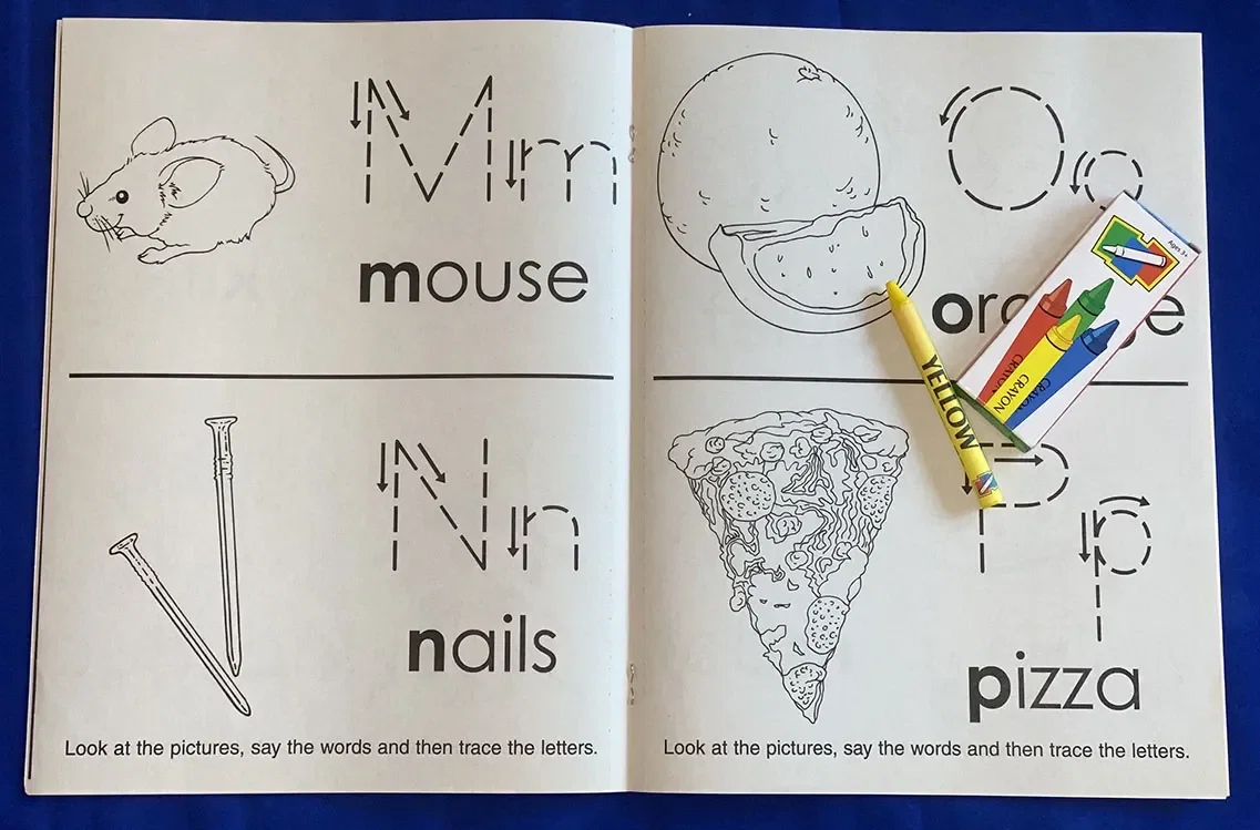 Fun with Letters Coloring & Activity Book — view 2