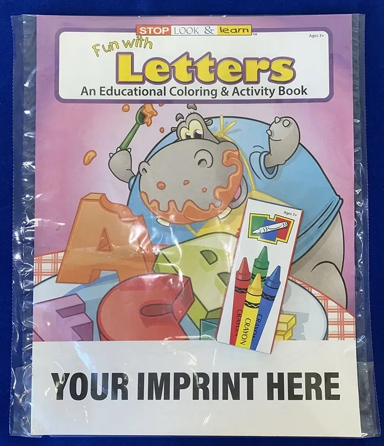 Fun with Letters Coloring & Activity Book — view 3