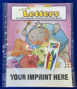 Fun with Letters Coloring & Activity Book