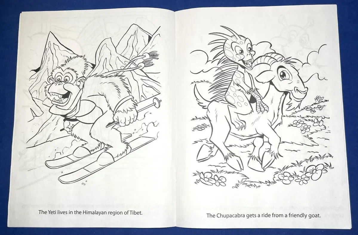 Fun with Monsters Coloring and Activity Book — view 2