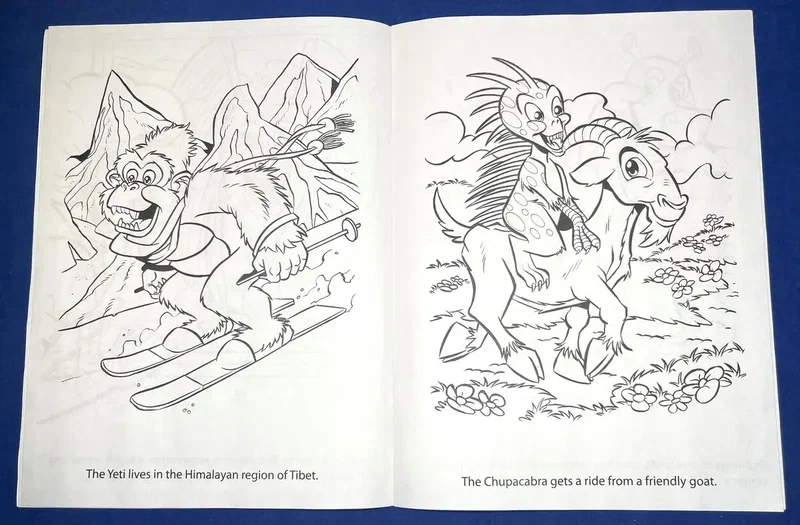 Fun with Monsters Coloring and Activity Book — view 2