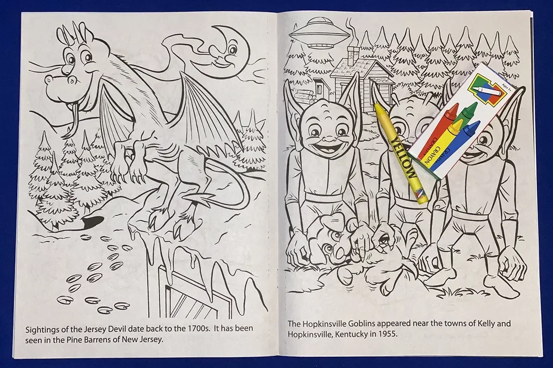 Fun with Monsters Coloring and Activity Book — view 3