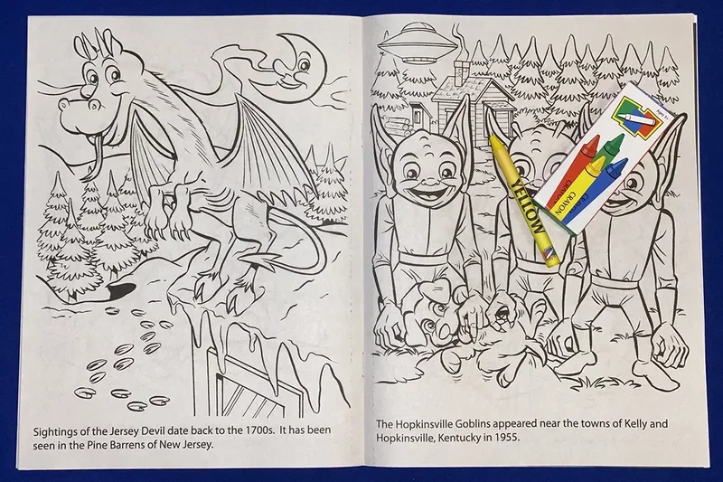 Fun with Monsters Coloring and Activity Book — view 3