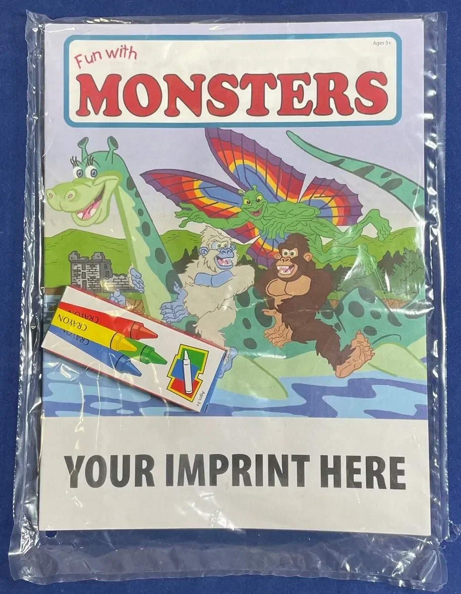 Fun with Monsters Coloring and Activity Book — view 4