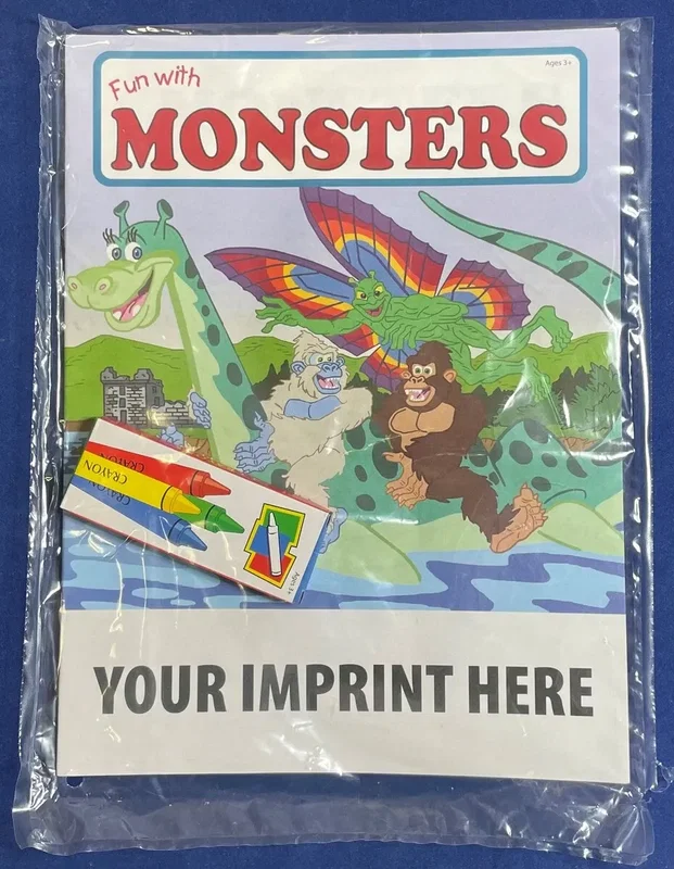 Fun with Monsters Coloring and Activity Book — view 4