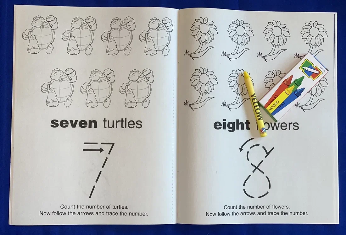 Fun with Numbers Coloring & Activity Book — view 3