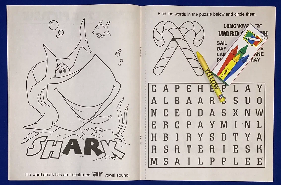 Fun with Phonics Coloring & Activity Book — view 2