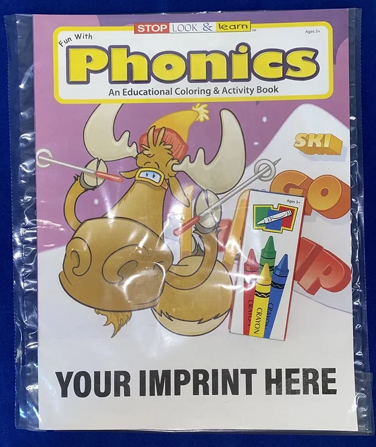 Fun with Phonics Coloring & Activity Book — view 3