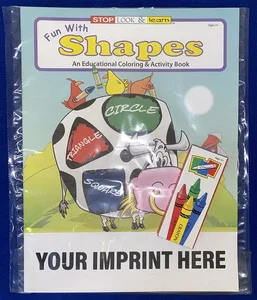 Fun With Shapes Coloring Book Fun Pack