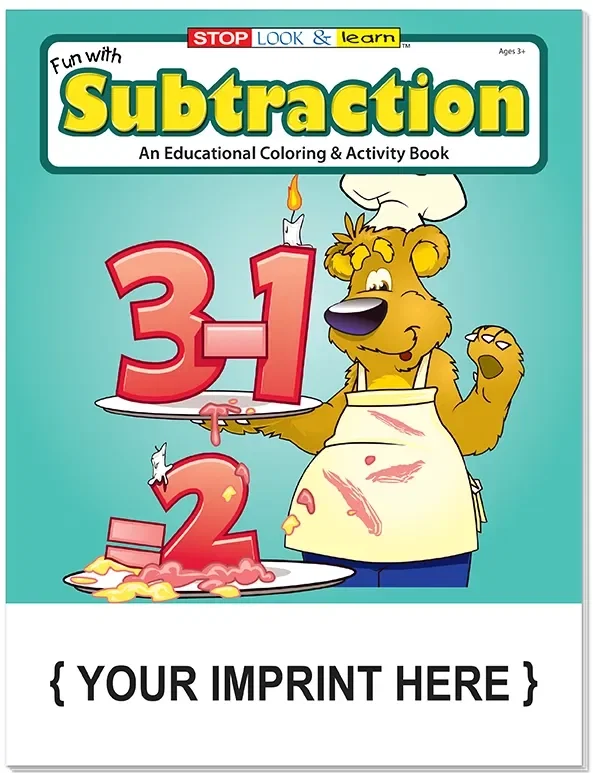 Fun With Subtraction Coloring & Activity Book