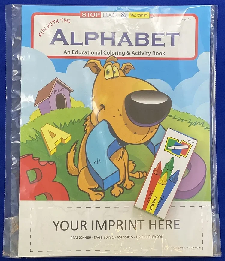 Fun with The Alphabet Coloring & Activity Book — view 3