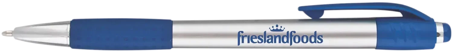 Custom Fusion Silver Gripper Pen — view 4
