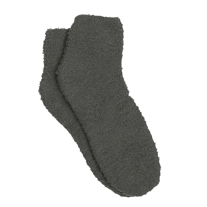 Fuzzy Socks With Woven Patch — view 10