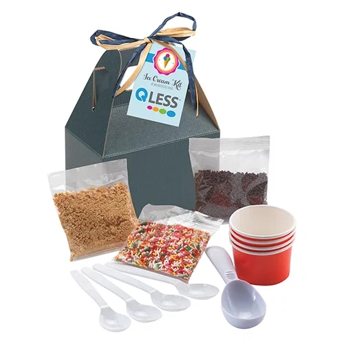 Gable Box Ice Cream Sundae DIY Kit — view 2