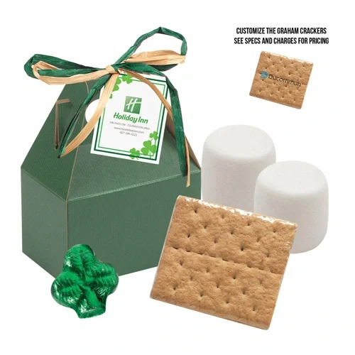 Gable Box S'mores Kit for St. Patrick's Day — view 3