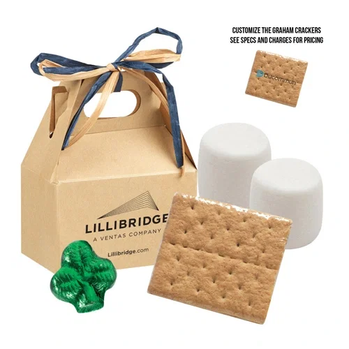 Gable Box S'mores Kit for St. Patrick's Day — view 4