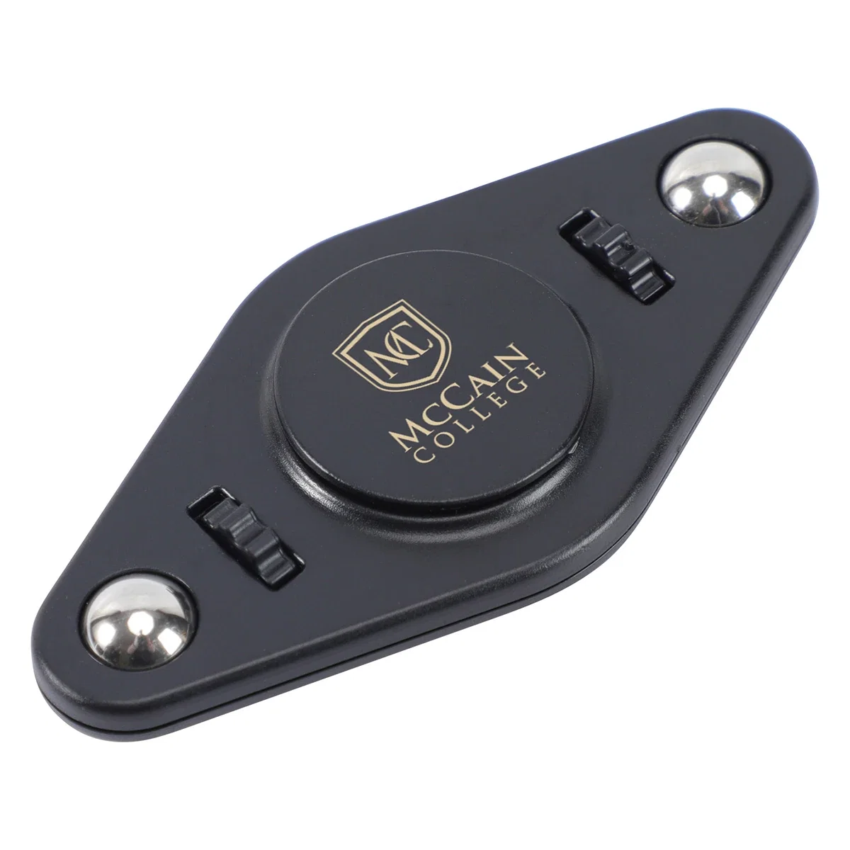 Side profile of the promotional Galaxy Multi-Fidget Spinner showing its multiple arms