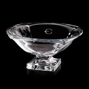 Largest Lead Free Crystalline Bowl - Galina