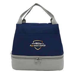 Custom branded Galley lunch bag, back view