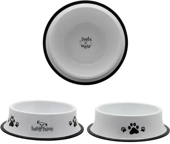 Logo Stainless Steel Pet Bowl — view 8
