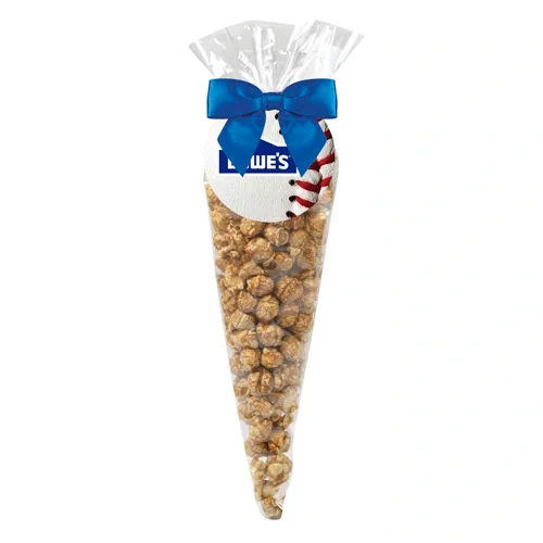 Game-Day Baseball Popcorn Cone Bags — view 2