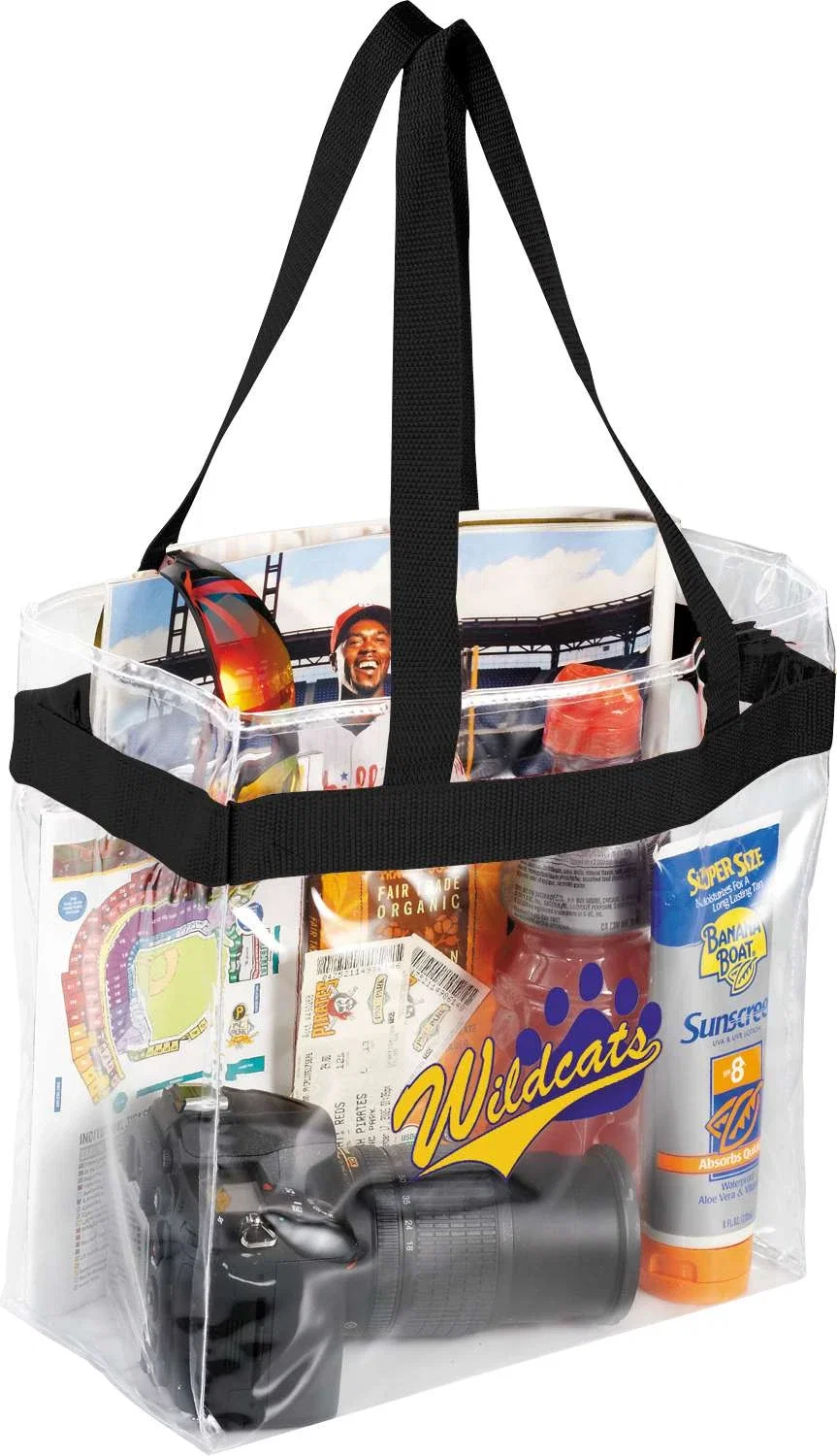 Customized Clear Stadium Tote - Game Day Edition — view 15
