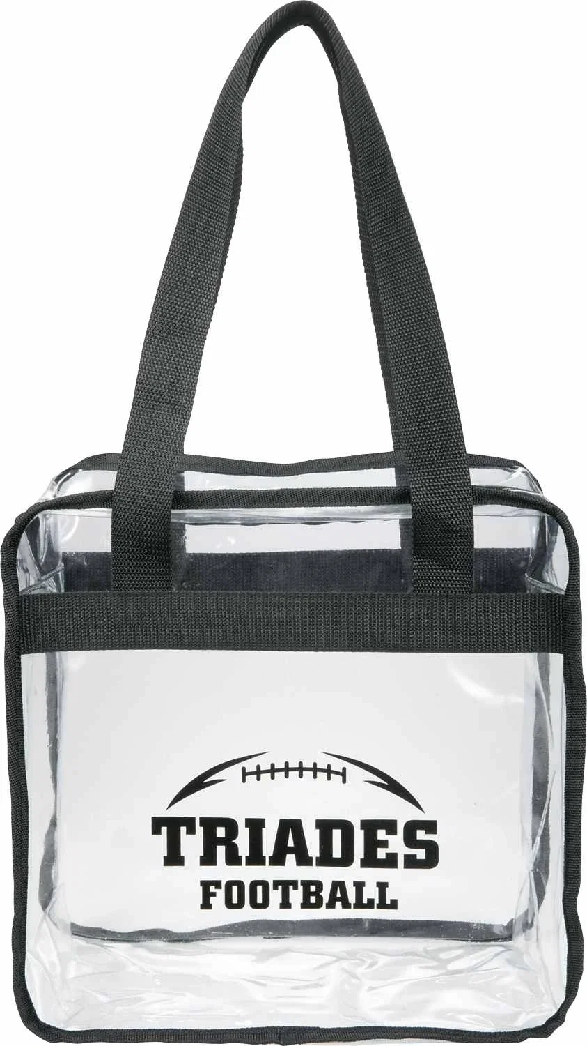 Game Day Clear Zippered Safety Tote — view 6
